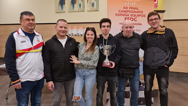 Equip de Tarragona d'escacs, que guanya el Campionat d'Espanya una altra vegada.