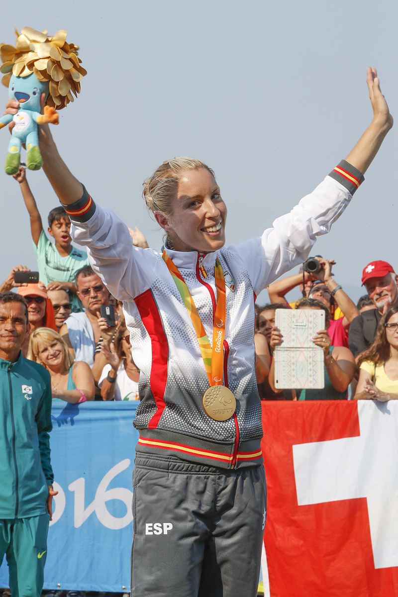 Elena Congost, campiona paralímpica a Rio 2016.