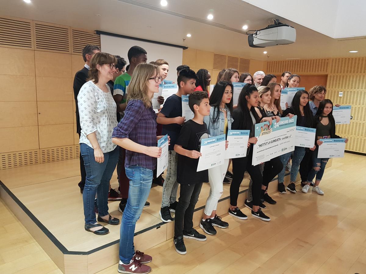 També han estat guanyadors provincials de Barcelona i autonòmics de Catalunya els alumnes de l’Institut La Guineueta (Barcelona) que participaven a la categoria C, (ESO i FP Bàsica).