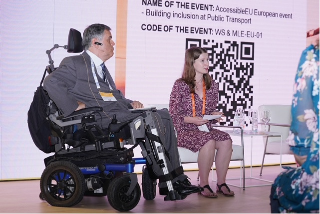 Durant la jornada, va participar Jesús Hernández, director d'Accessibilitat Universal i Innovació de Fundación ONCE.