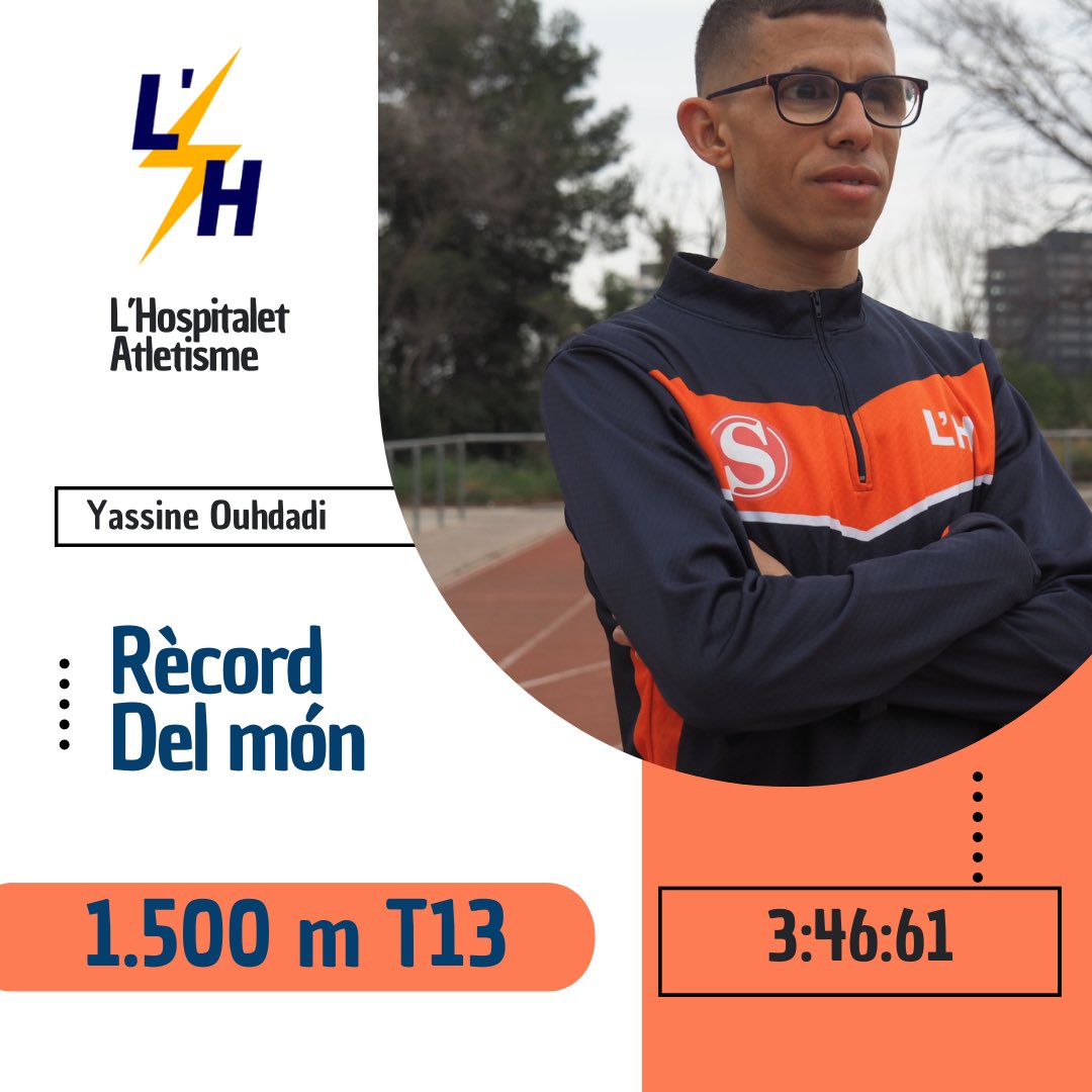 Yassine Ouhdadi, nou rècord mundial