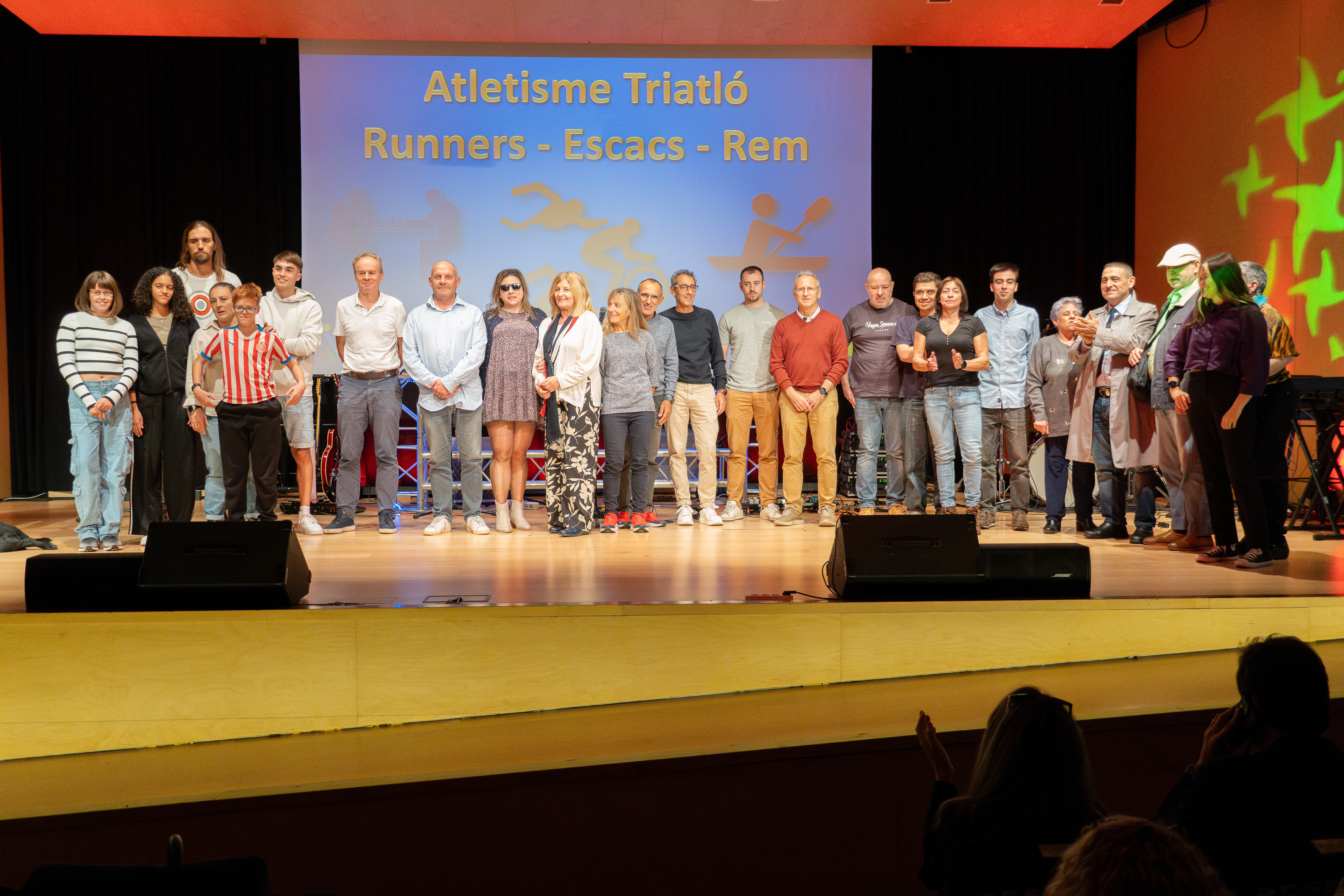 Esportistes d'Atletisme, Triatló, Escacs i Rem.