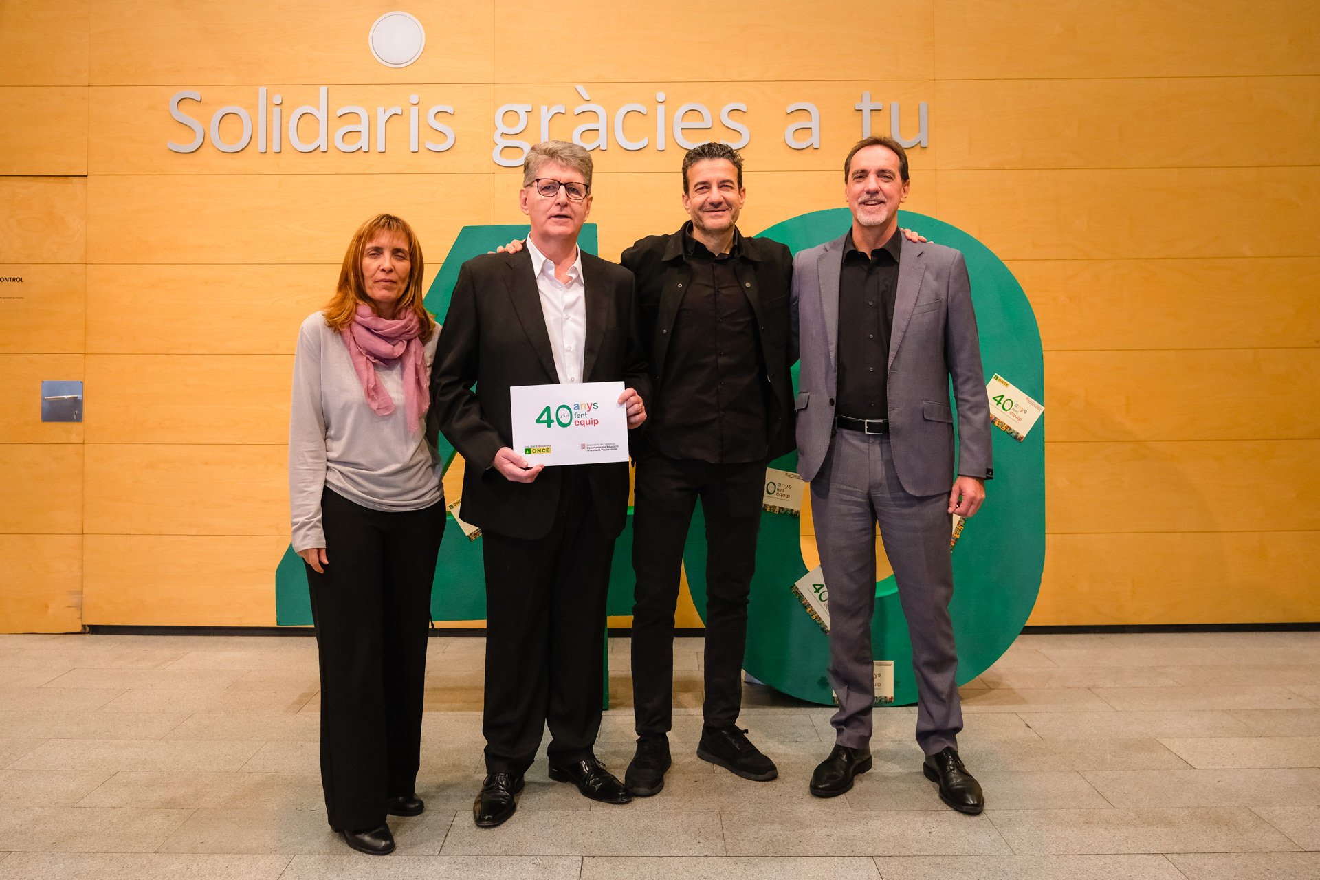 Irene Ginebra, manel Eiximeno, Àngel Ávila i Enric Botí.