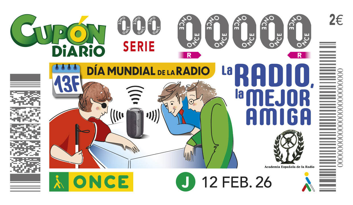 Cupó Dia Mundial de la Ràdio, la millor amiga.