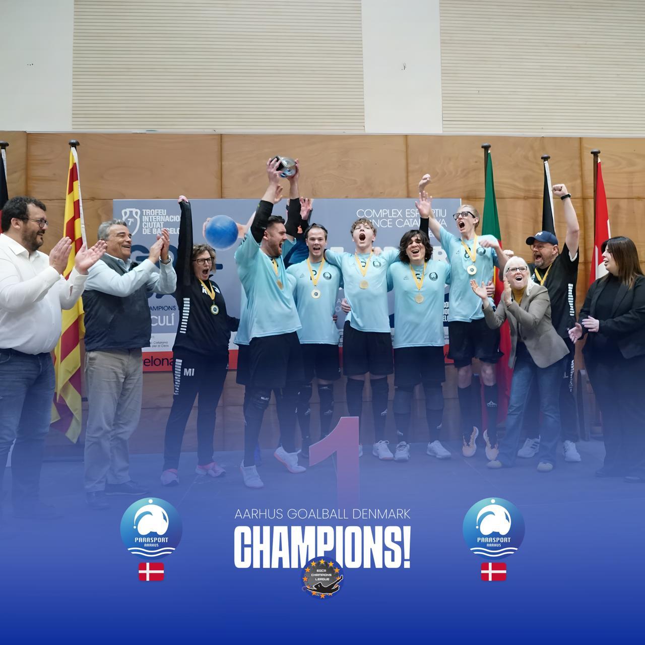 El conjunt danès Aarhus Goalball es va proclamar campió de després de superar a la final el Bruk-Bet Termalica Kraków (Polònia) per un resultat de 9-6.&nbsp;