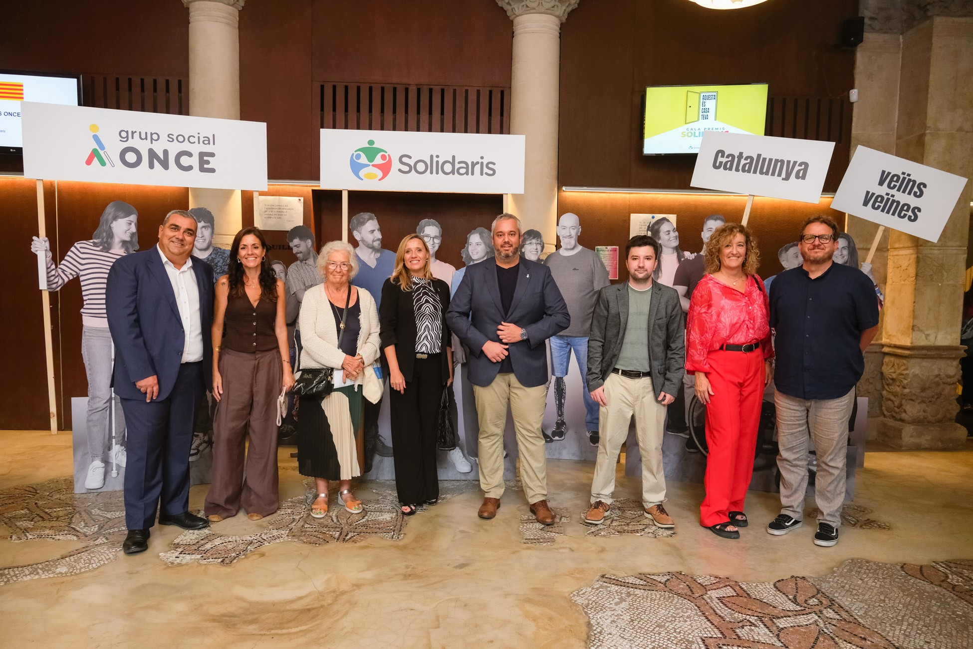 Imatge d'arxiu amb els guanyadors del 2025.