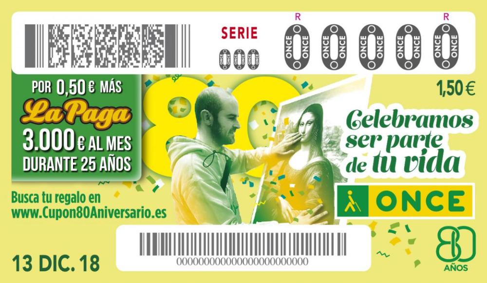 Cupó Especial del 13 de desembre: la cultura.