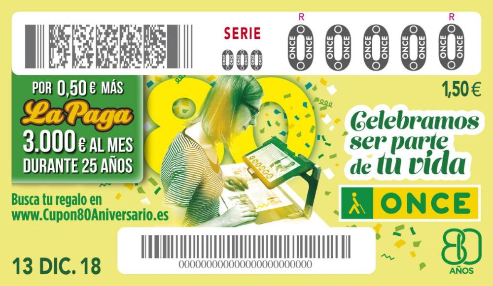 Cupó Especial del 13 de desembre: tiflotecnologia.