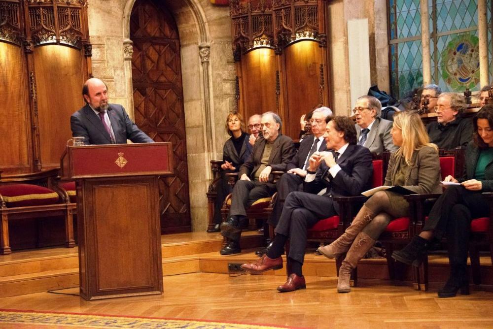 Miguel Sagarra, del Comité Paralímpico Internacional, también participó en el acto.