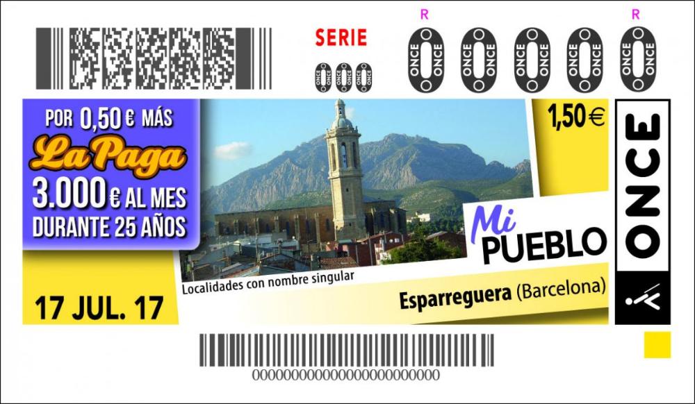 Cinc milions i mig de cupons difondran aquesta localitat catalana.