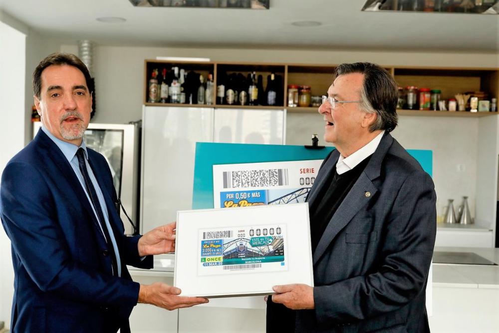 L’acte, celebrat a l’Aula de Gastronomia del mateix mercat, va comptar amb la participació de Salvador Capdevila, president de l'Associació del Mercat de la Boqueria i d’Enric Botí, delegat territorial de l’ONCE a Catalunya.