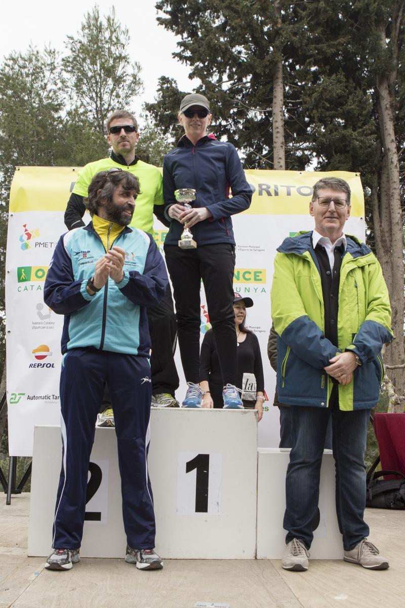 La cursa va comptar amb la col•laboració principal de l’ONCE i el suport de la Federació Catalana d’Esports per a Cecs.