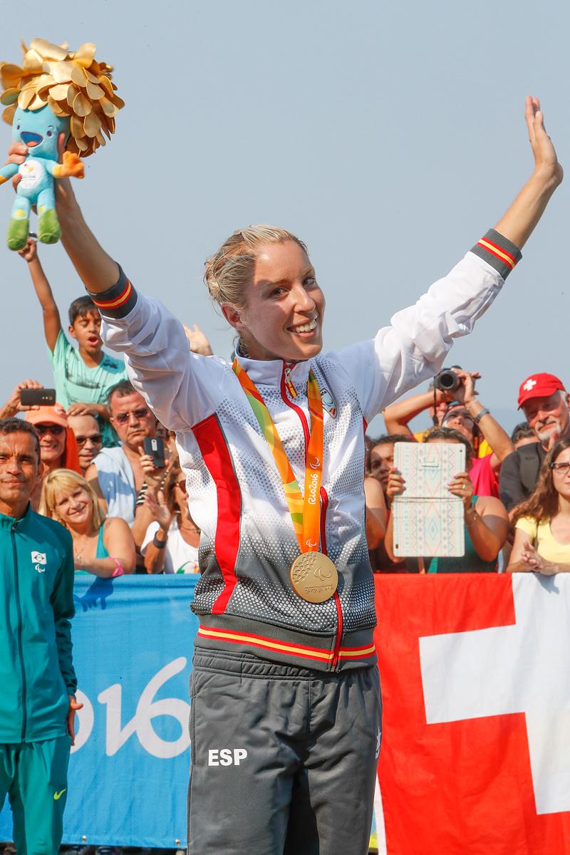 Elena Congost, campiona paralímpica a Rio 2016.