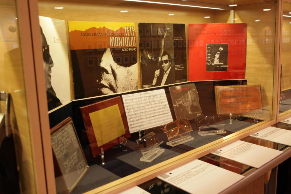 Objectes personals de Tete Montoliu.