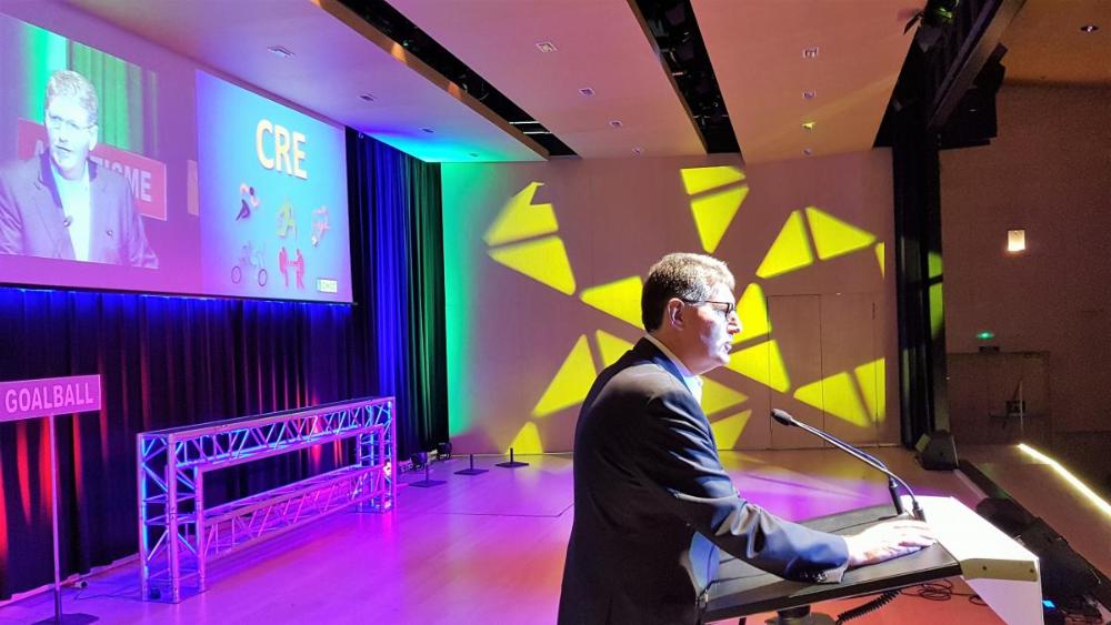 Manel Eiximeno, president de la Federació Catalana d'Esports per a Cecs i Deficients Visuals.