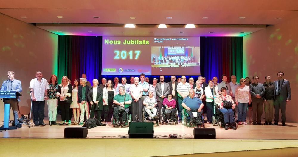 Primer grup de Jubilats. Foto de família.