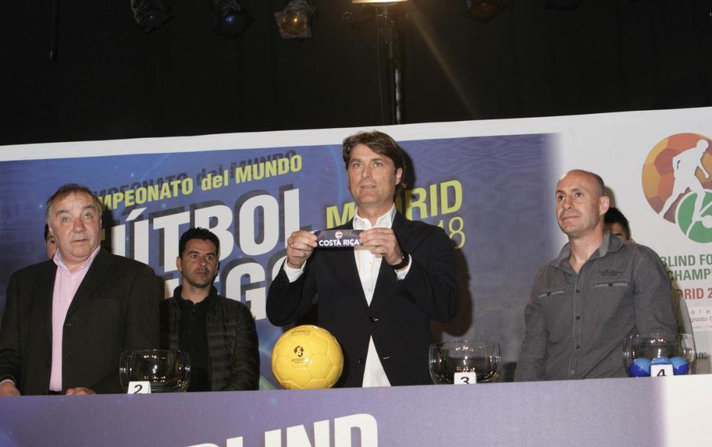 Julen Guerrero, en el sorteo.