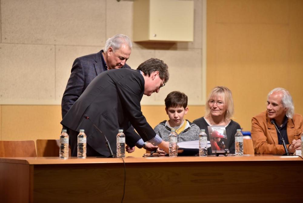 Manel Eiximeno amb el Pere Ribes.