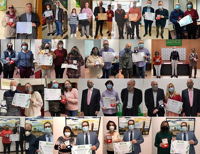 Entrega medalles a una part de les agències.