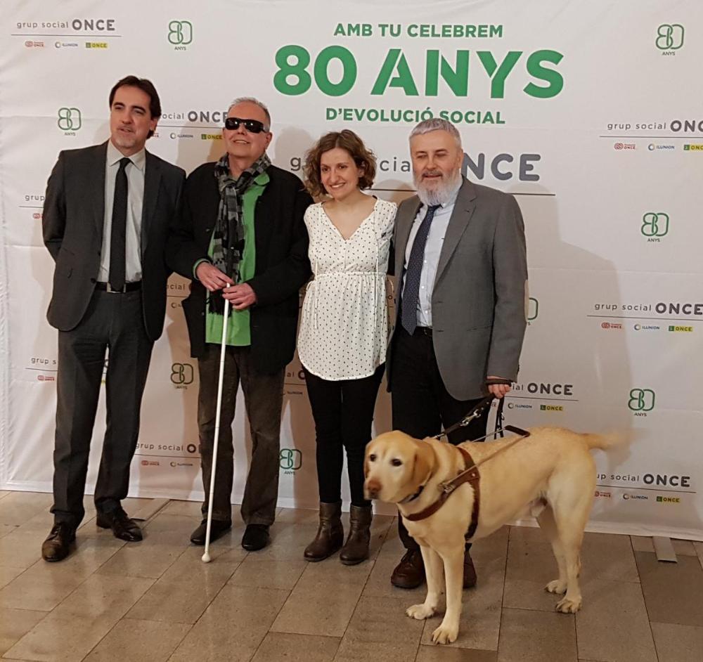 Enric Botí, Antoni Jaumandreu, Anna Punsoda i Xavier Grau.