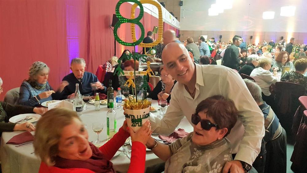 Vam celebrar els 80 anys de l'ONCE.