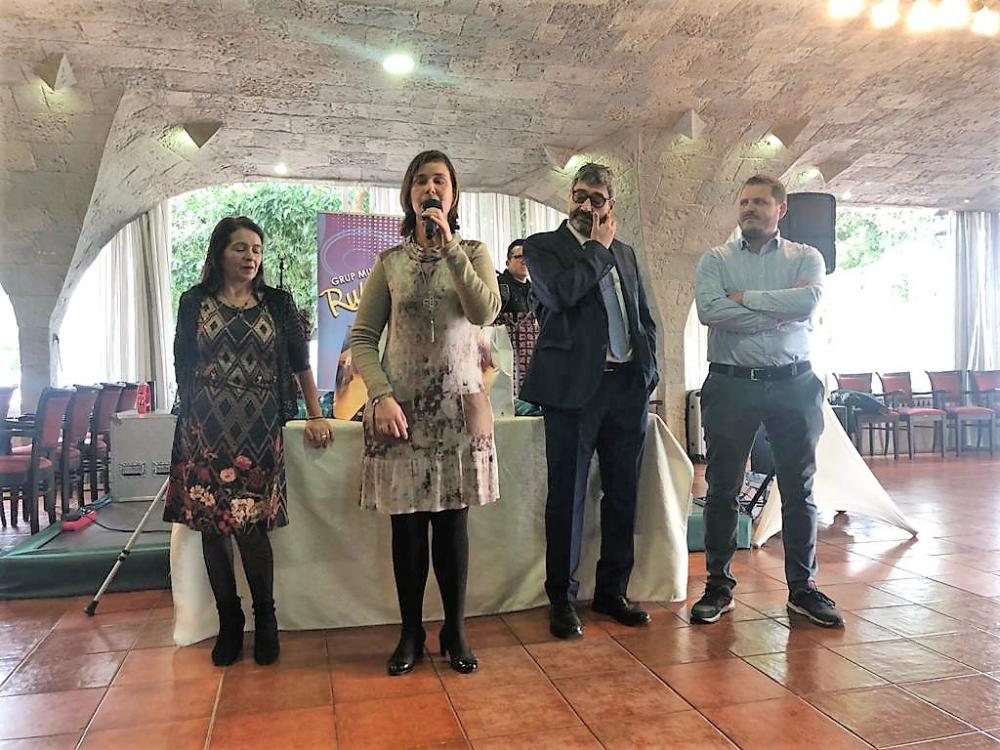 Acte de Santa LLúcia a Tarragona presidit per José Luís Pinto, vicepresident del Consejo General de l’ONCE amb la presència de Robert Figueras, alcalde d’Alcover; Rafaela Pérez, vicepresidenta del Consell Territorial d’ONCE Catalunya i Raquel Saavedra, directora de l’ONCE a Tarragona.