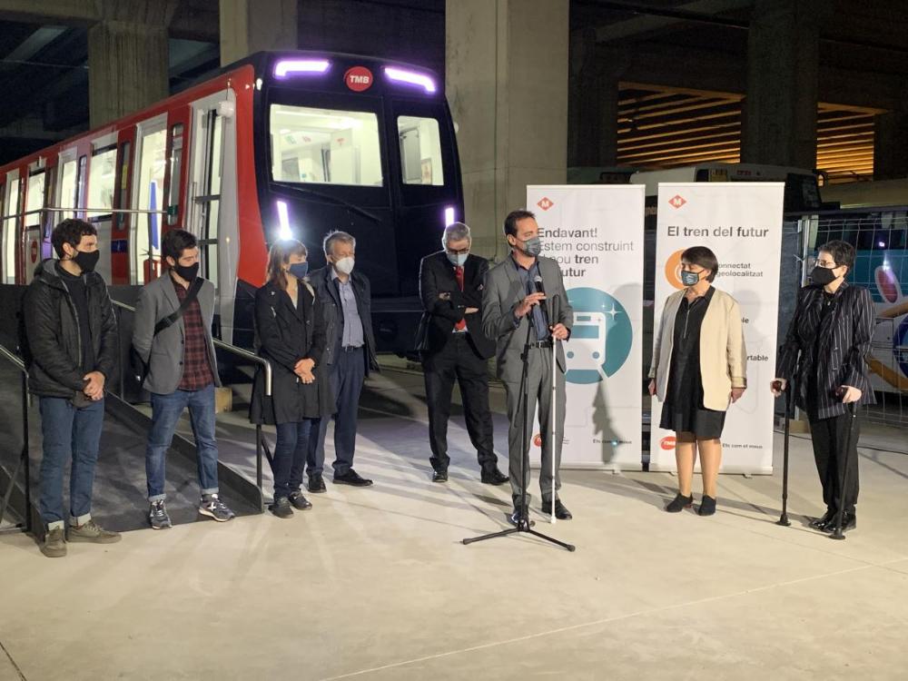 Enric Botí durant la seva intervenció.