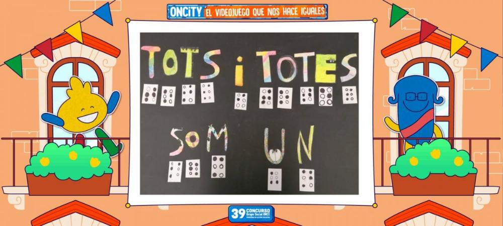 Grup A 4rt de Primària de L’Escola Guillem de #Balsareny @e_guillem Títol: ‘Tots i totes som un’.   