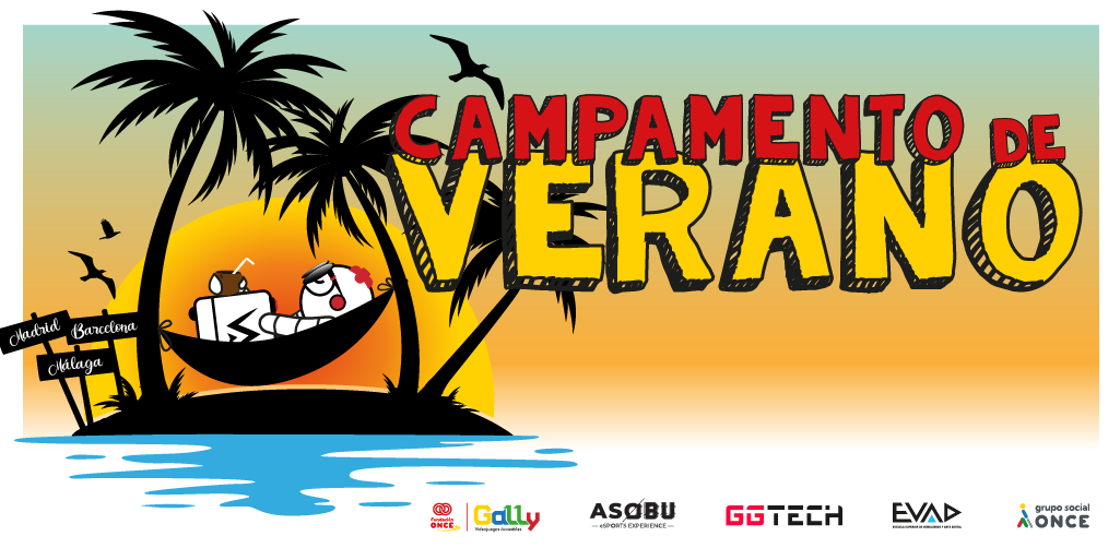 Imatge del cartell dels campaments d'estiu
