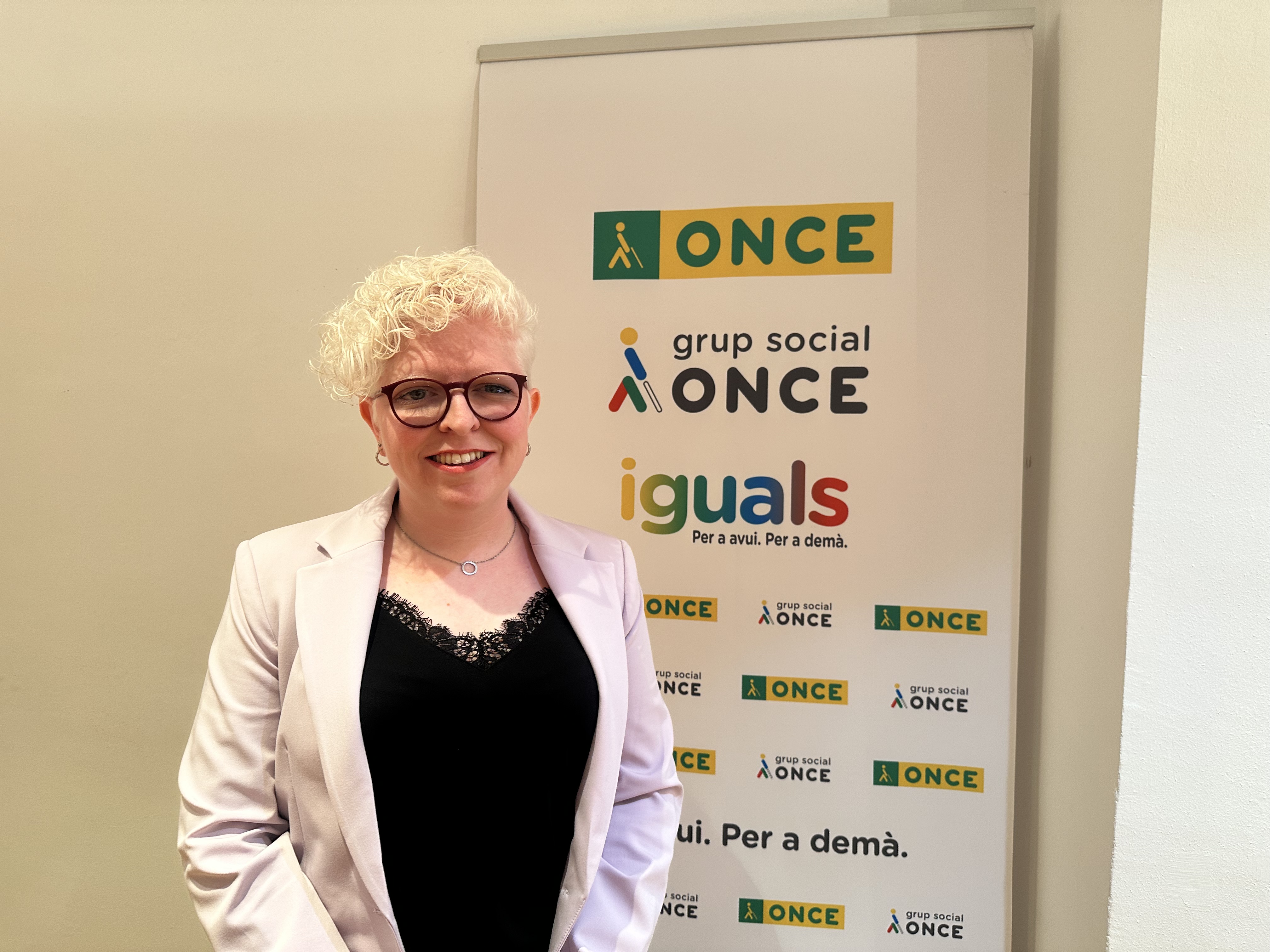 Gemma Badia, nova directora de l'ONCE a Molins de Rei