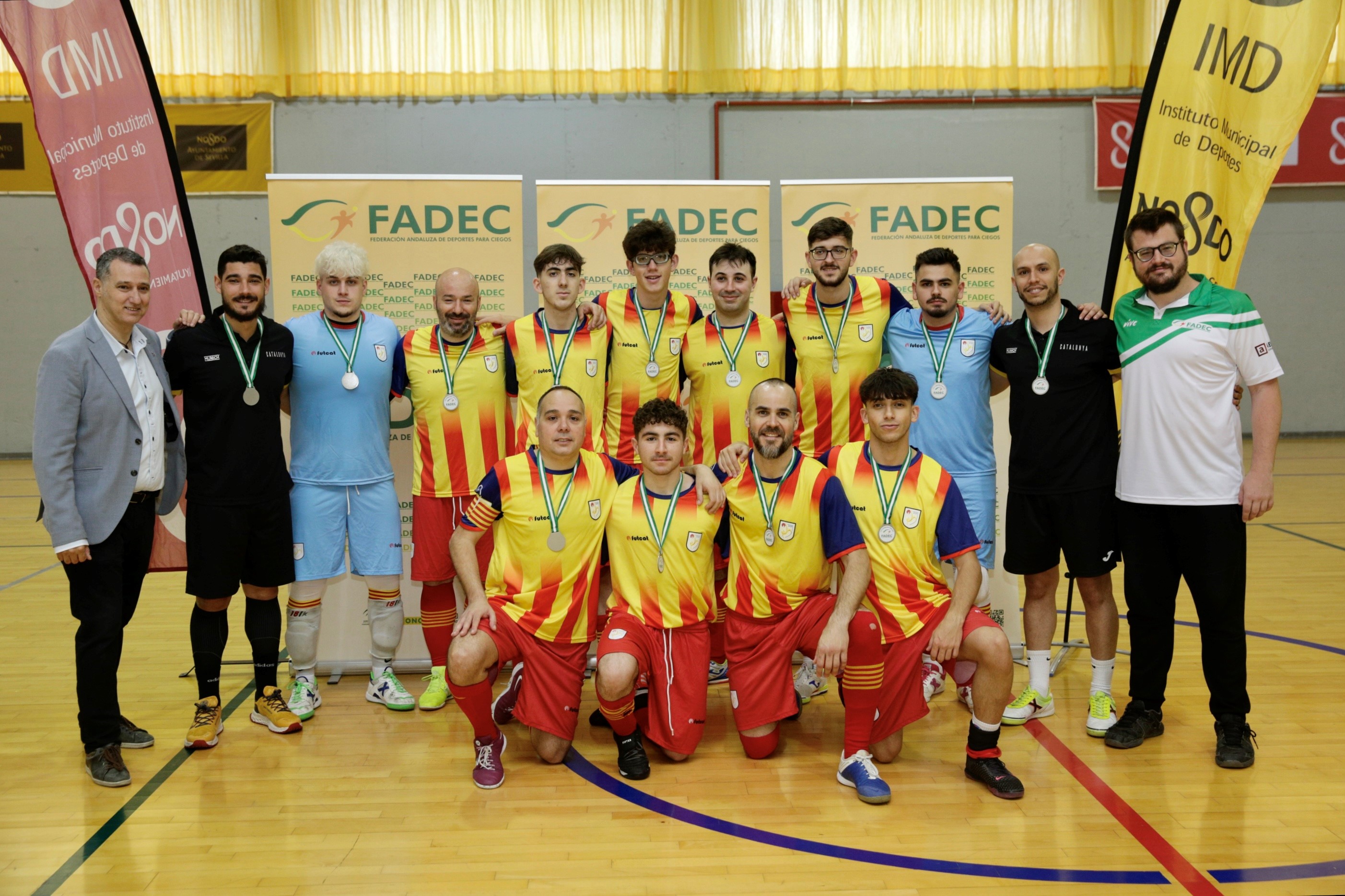 L'equip de Catalunya B2, finalista al torneig