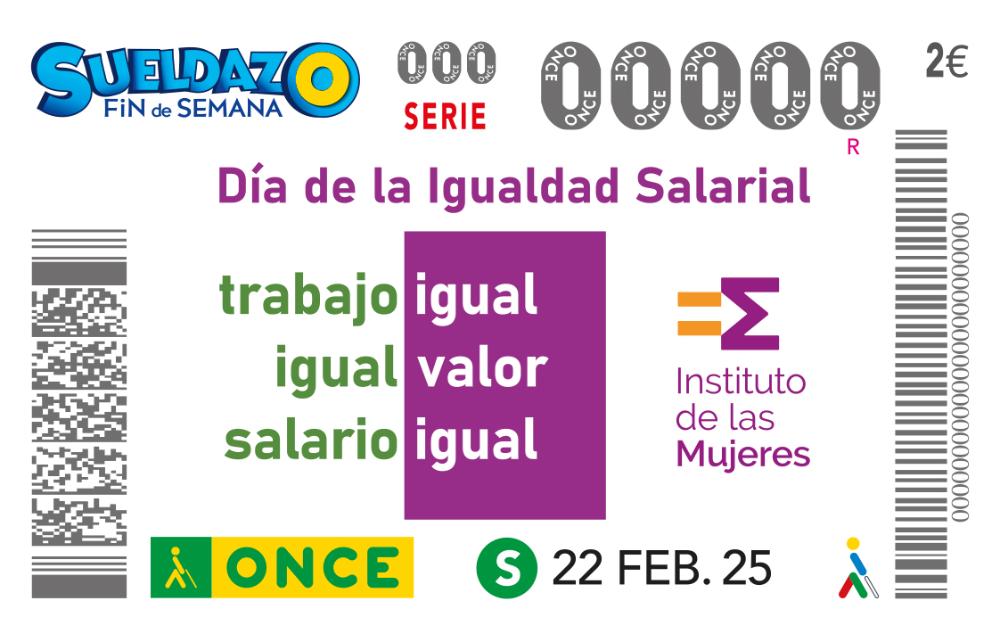 Cupó dedocat al Dia Internacional de la Igualtat Salarial