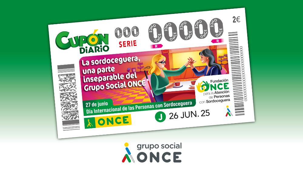 Cupó Dia Internacional de les persones amb sordceguesa.