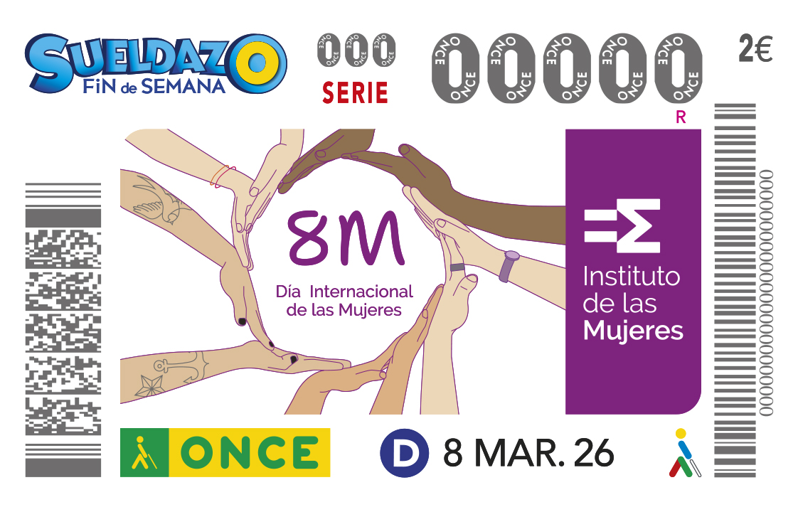 Imatge del cupó del 8M.