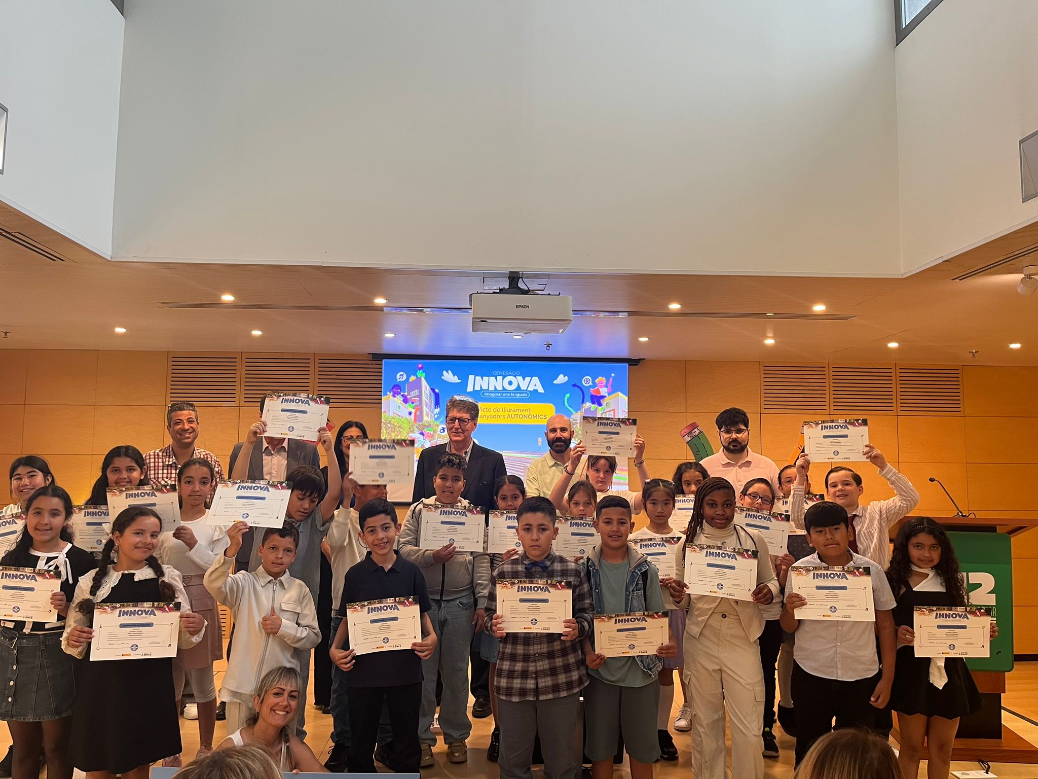 Alumnes Escola Joan Maragall.