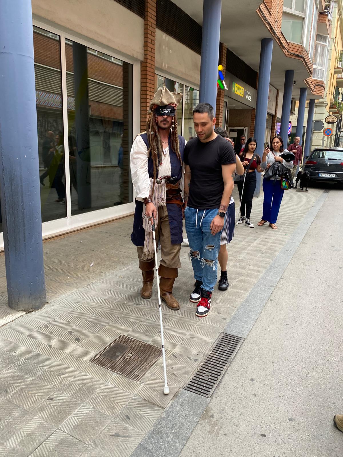 El doble de l'actor Johnny Depp i el TR Àlex Calvo
